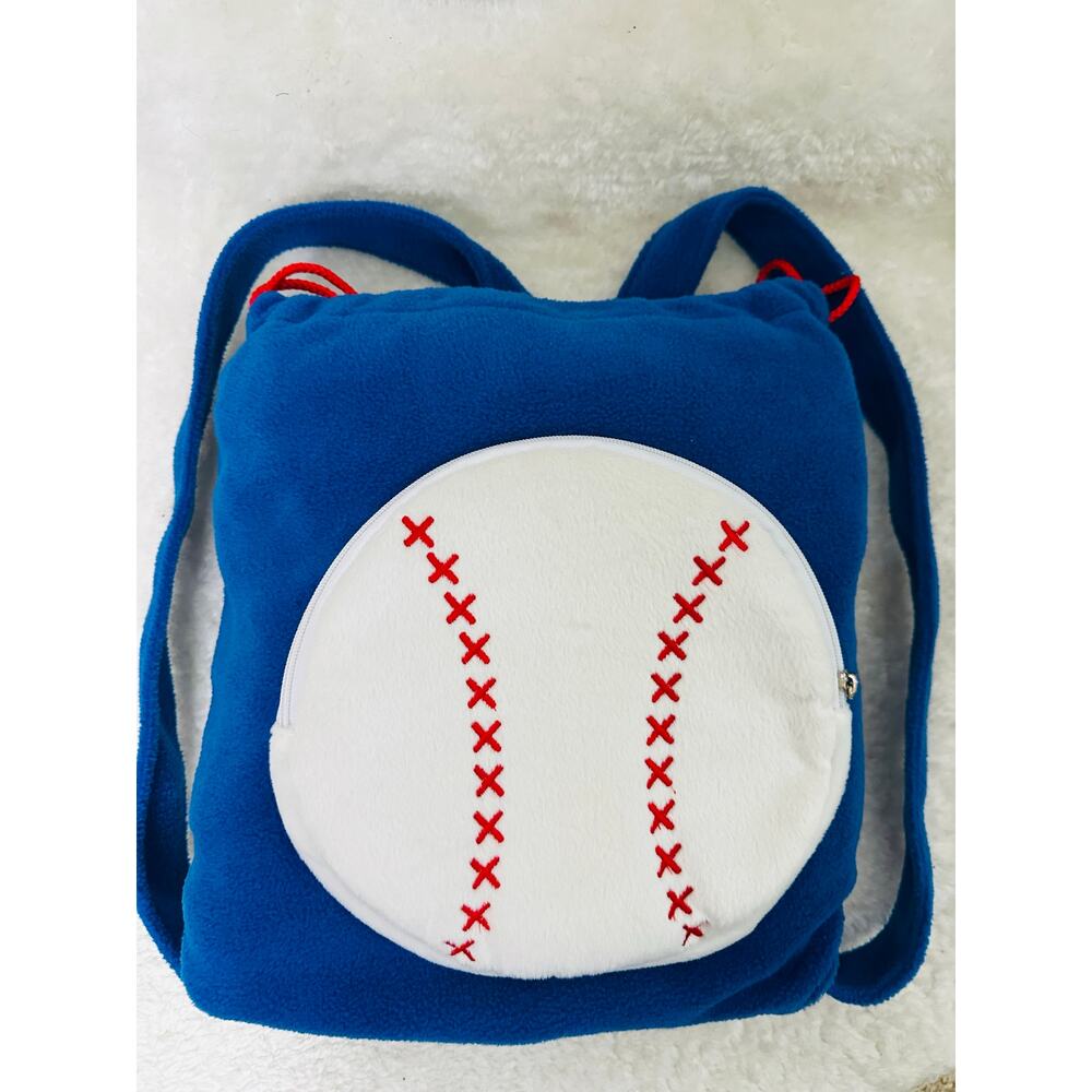 Baseball Convertible Blanket Backpack 48 x 60